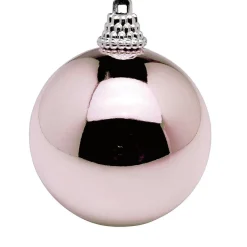 Bolas De Navidad De Plástico Brillante, 6 Cm Ø - 24 Piezas
