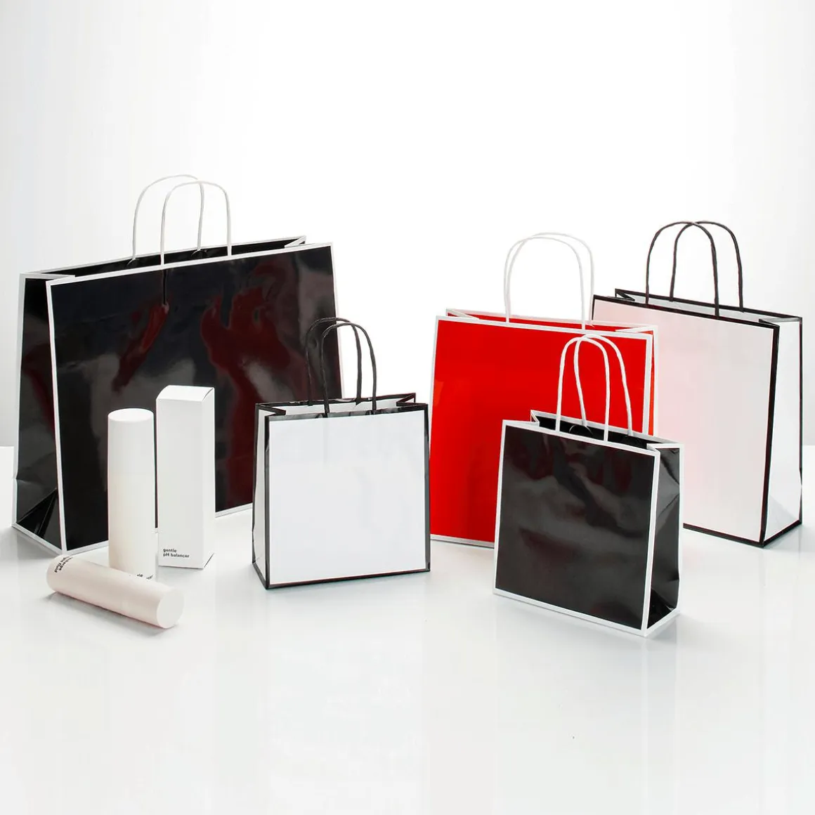 Bolsa De Papel "Coco" Blanco 25 X 25 Cm 25 Piezas, 155 Gr/m²