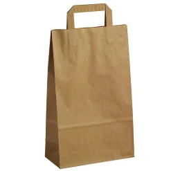 Bolsa De Papel, Marrón, Tamaño 2: 36 X 22 + 10 Cm
