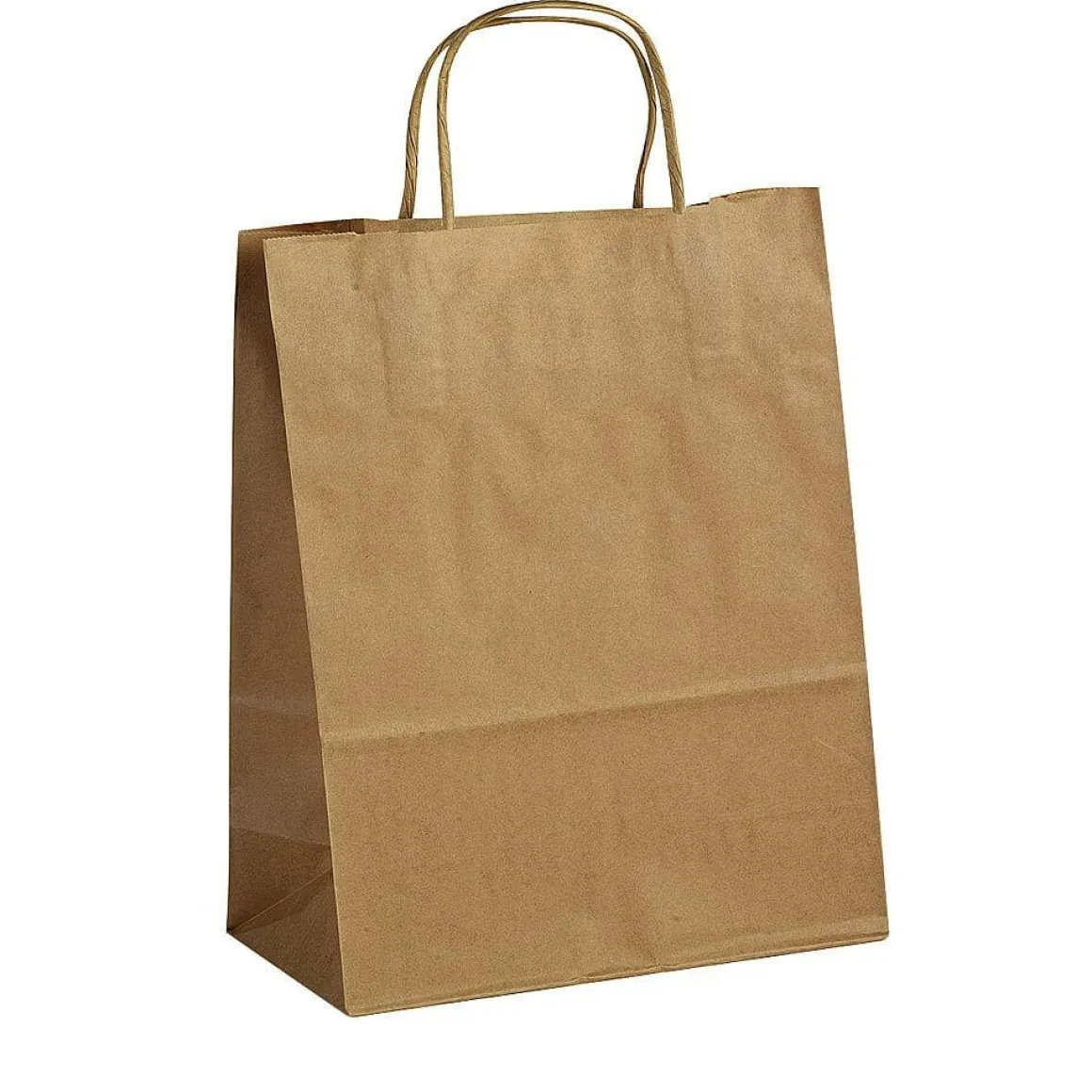 Bolsa De Papel, Marrón, Tamaño 2: 41 X 32 + 10 Cm