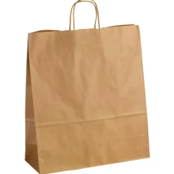 Bolsa De Papel, Marrón, Tamaño 3: 47 X 45 + 17 Cm