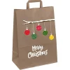 Bolsa De Papel Rama De Navidad