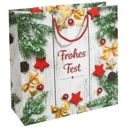 Bolsa De Regalo "Fiesta Feliz" 36 X 36 Cm 25 Piezas