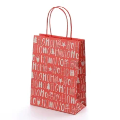 Bolsa De Regalo HoHoHo 18 X 24 X 8 Cm Juego De 10