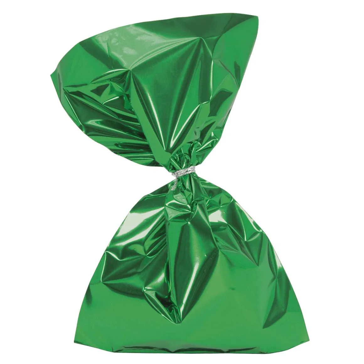 Bolsa De Regalo, Tono Brillante, Color Verde Oscuro, 20 X 35 Cm