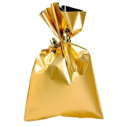 Bolsa De Regalos, Mate, Oro, 15 X 25 Cm