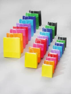 Bolsa "Uni", 24 X 18 Cm, Color Rojo