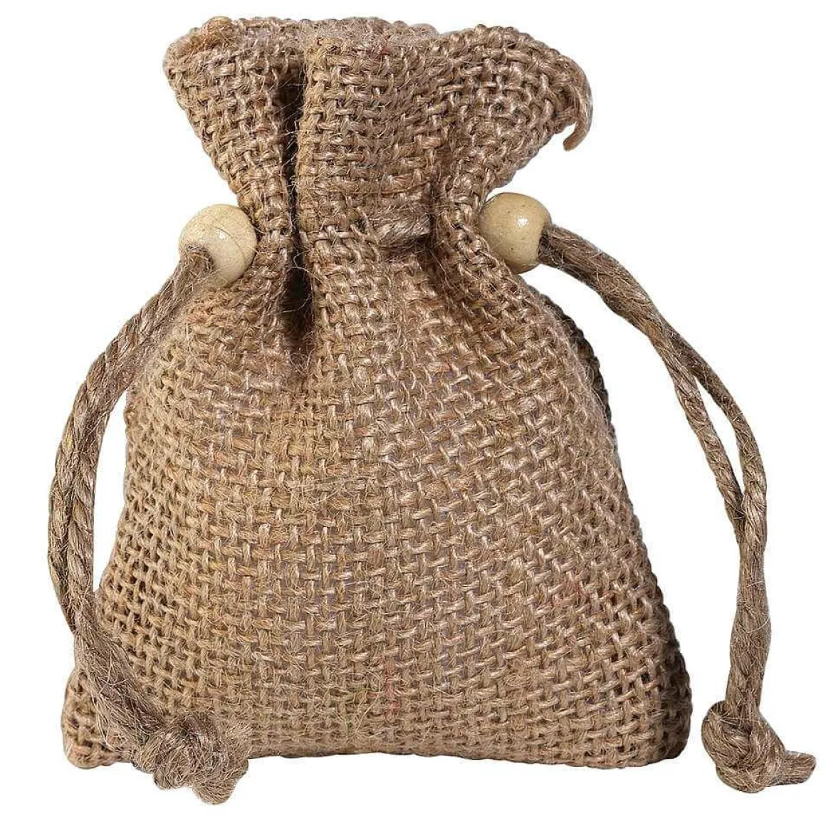 Bolsita De Yute, 10 Cm, Natural