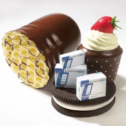 Bombón Relleno De Merengue XXL Alimento De Imitación 35 Cm