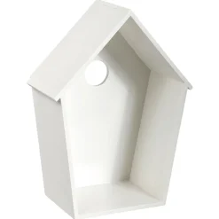Cabaña Para Pájaros Decorativa Longitud 40 Cm