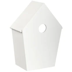 Cabaña Para Pájaros Decorativa Longitud 40 Cm