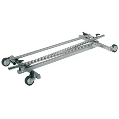 Caballete De Rodillos Plegable, Regulable En Altura, 1 M De Ancho