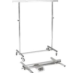 Caballete De Rodillos Plegable, Regulable En Altura, 1 M De Ancho