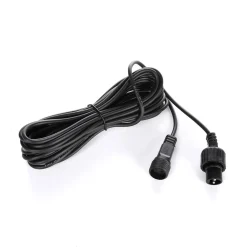 Cable De Conexión De La Cadena De Luces 500 Cm Negro