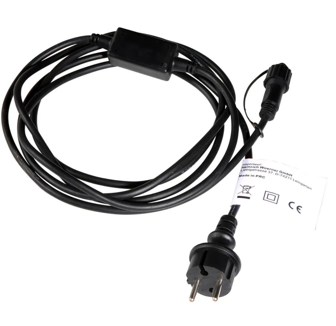 Cable De Conexión IP44 Para Productos LED Sistema IP67, Negro