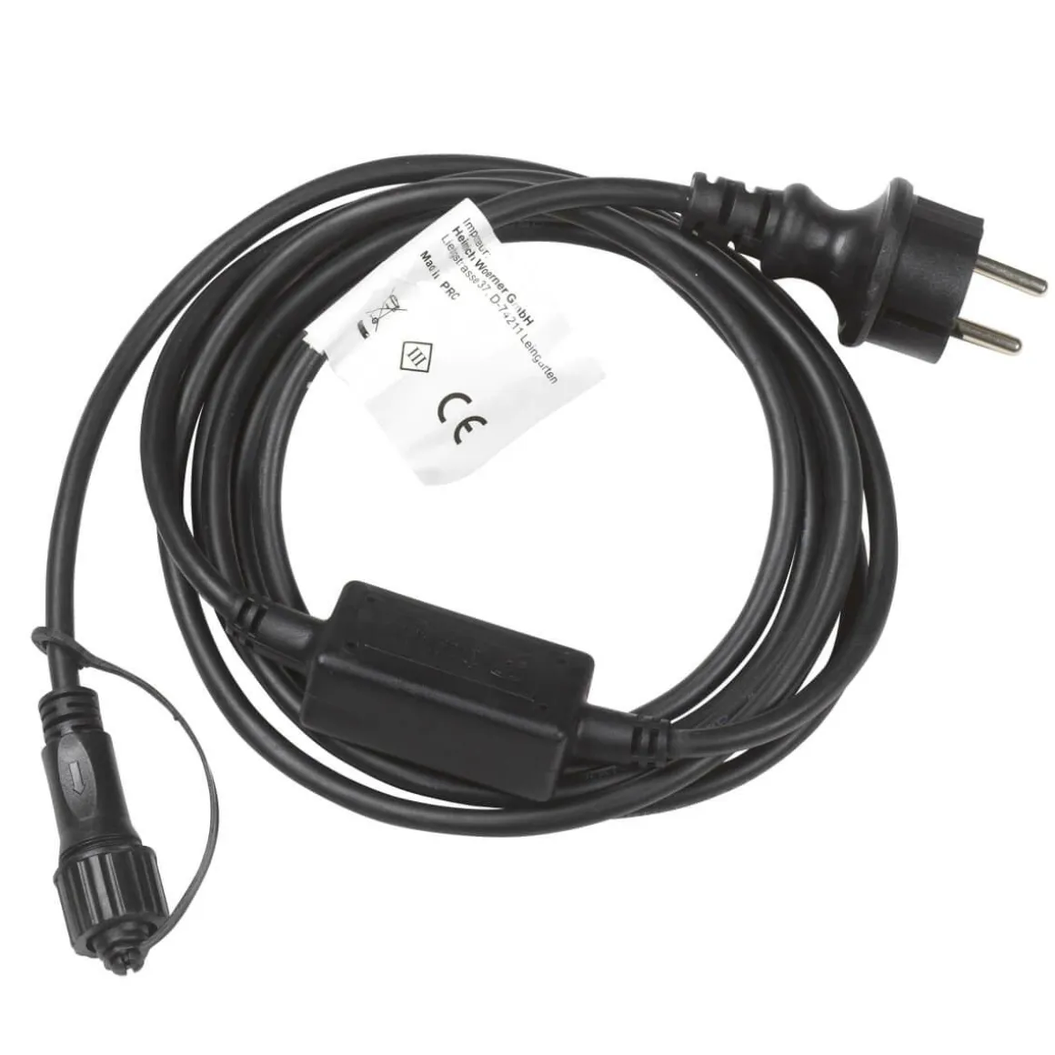Cable De Conexión IP44 Para Productos LED Sistema IP67, Negro