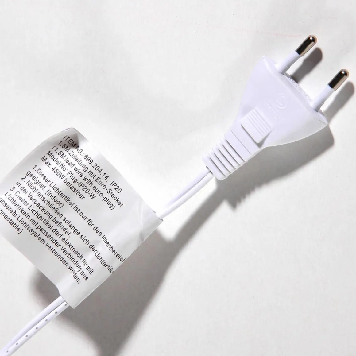 Cable De Conexión Para Productos LED Sistema IP 20, Blanco