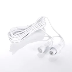 Cable De Extensión De La Cadena De Luces Cable De Conexión De 500 Cm Blanco