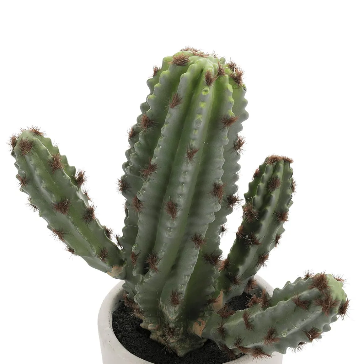 Cactus Artificial Decorativo De 24 Cm En Moldeado Por Inyección