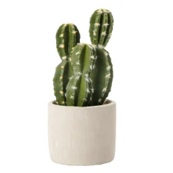 Cactus Artificial En Maceta 23 Cm