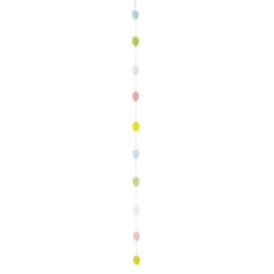 Cadena De Huevos De Pascua Deco Pastel 160 Cm