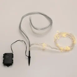 Cadena De Luces De Estrella De Micro LED Con Luz Cálida Que Funciona Con Pilas 80 Cm