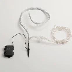 Cadena De Luces De Estrella De Micro LED Con Luz Cálida Que Funciona Con Pilas 80 Cm