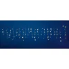 Cadena De Luces De Granizo De Luz LED 24 V Para Interiores, Luz LED Cálida, Cable De PVC Blanco, 200 X 100 Cm