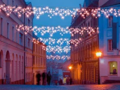 Cadena De Luces Ice-Light Blanca, 300 X 50 Cm