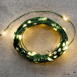 Cadena De Luces LED Con Alambre Para Interiores, 100 LED, 10 M