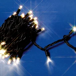 Cadena De Luces LED Con Tramos Acoplables Para Exteriores IP67, 100 LED, 10 M, Sin Cable