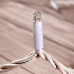 Cadena De Luces LED De Acoplamiento Para Exteriores IP67, 10 M Sin Cable De Alimentación, Blanco
