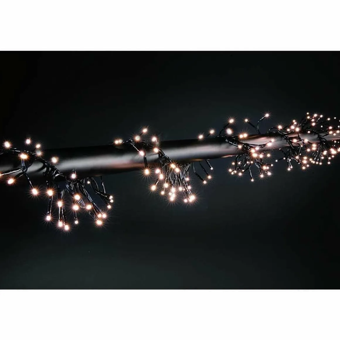 Cadena De Luces LED Intermitentes Con Temporizador Para Exteriores, 6 M
