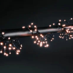 Cadena De Luces LED Intermitentes Con Temporizador Para Exteriores, 10 M