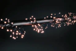 Cadena De Luces LED Intermitentes Con Temporizador Para Exteriores, 10 M