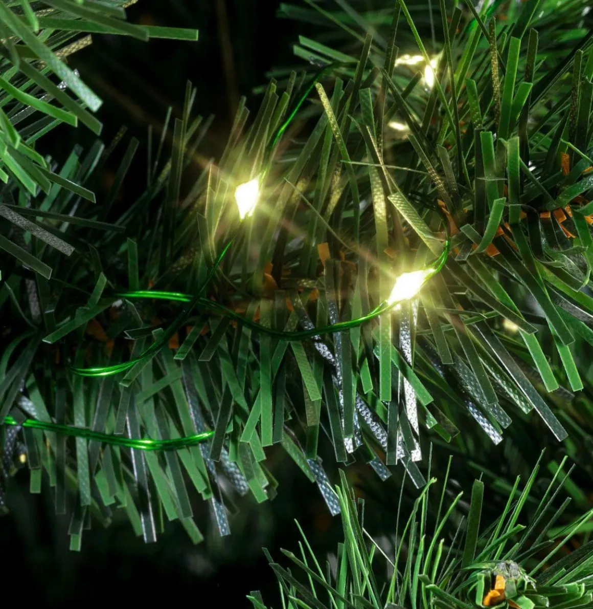 Cadena De Luces LED Para árboles De Navidad, 4 Ramales De 4 M Cada Uno
