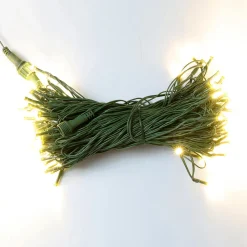 Cadena De Luces 18m Para árboles Y Guirnaldas IP44, Verde