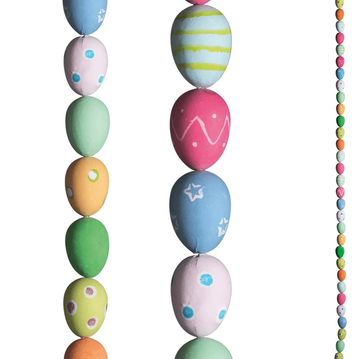 Cadena Decorativa Con Huevos De Pascua Coloridos Patrón, 180 Cm