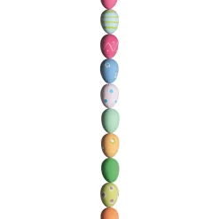 Cadena Decorativa Con Huevos De Pascua Coloridos Patrón, 180 Cm