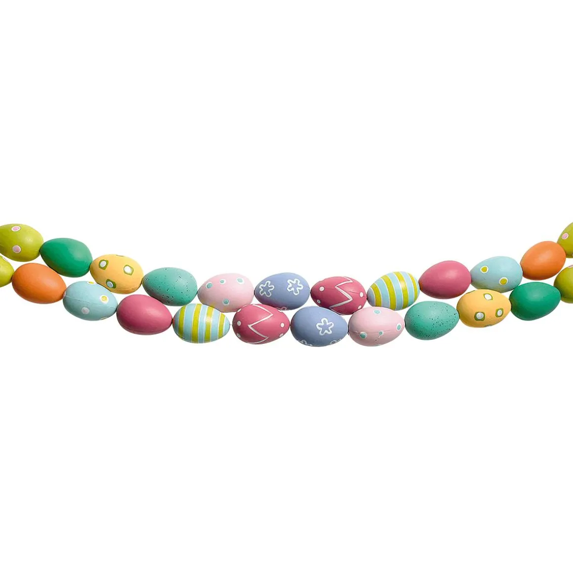 Cadena Decorativa Con Huevos De Pascua Coloridos Patrón, 180 Cm