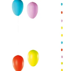 Cadena Decorativa Con Huevos De Pascua Coloridos Uni 160 Cm