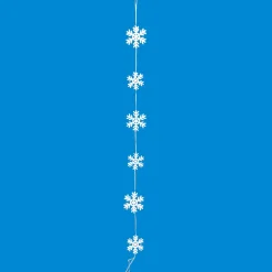 Cadena Decorativa Copos De Nieve 150 Cm