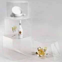 Caja Cúbica Con Tapa 40 X 40 Cm