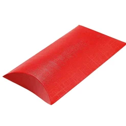 Caja De Almohadas De 17 Cm De Largo, Roja, 10 Piezas