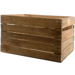 Caja De Madera Vintage Longitud 50 Cm
