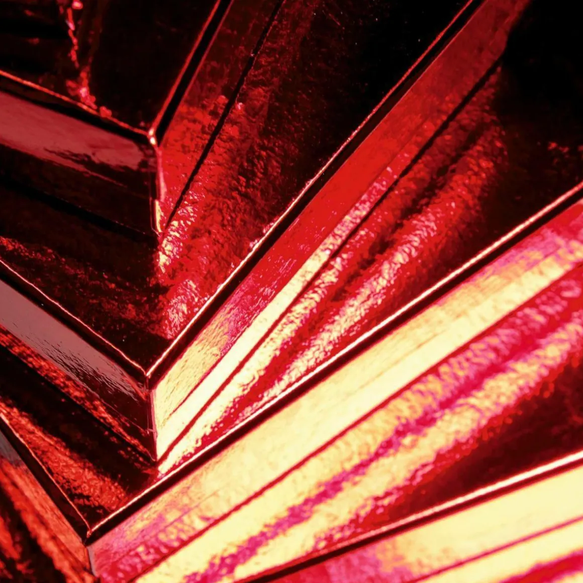 Cajas De Cartón De Regalo, Color Rojo, 10 Pz.
