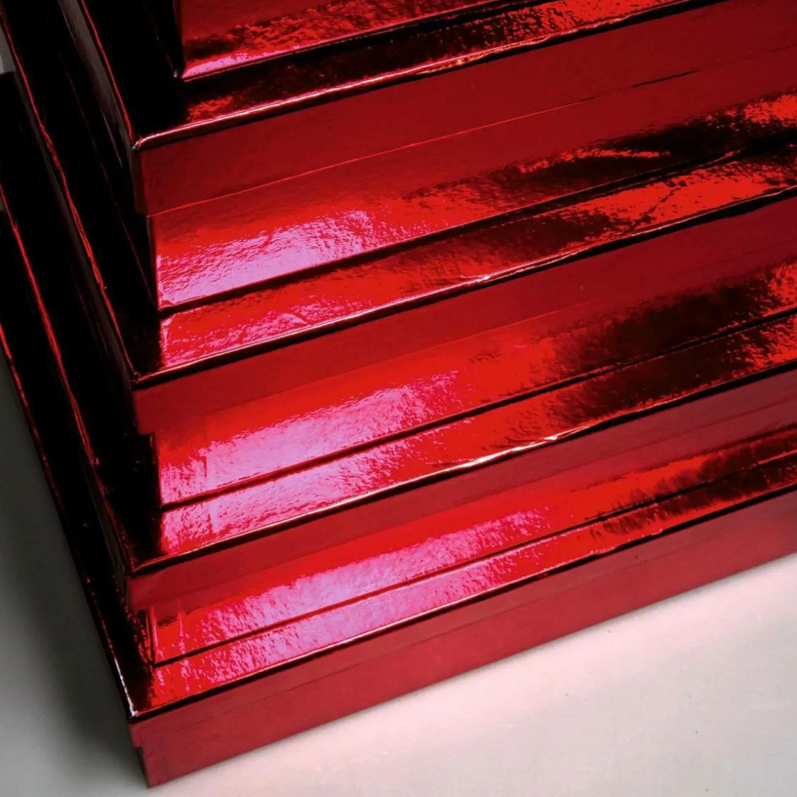 Cajas De Cartón De Regalo, Color Rojo, 10 Pz.