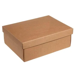 Cajas De Cartón De Regalo Marrón 30 X 23 X 11 Cm 10 Piezas
