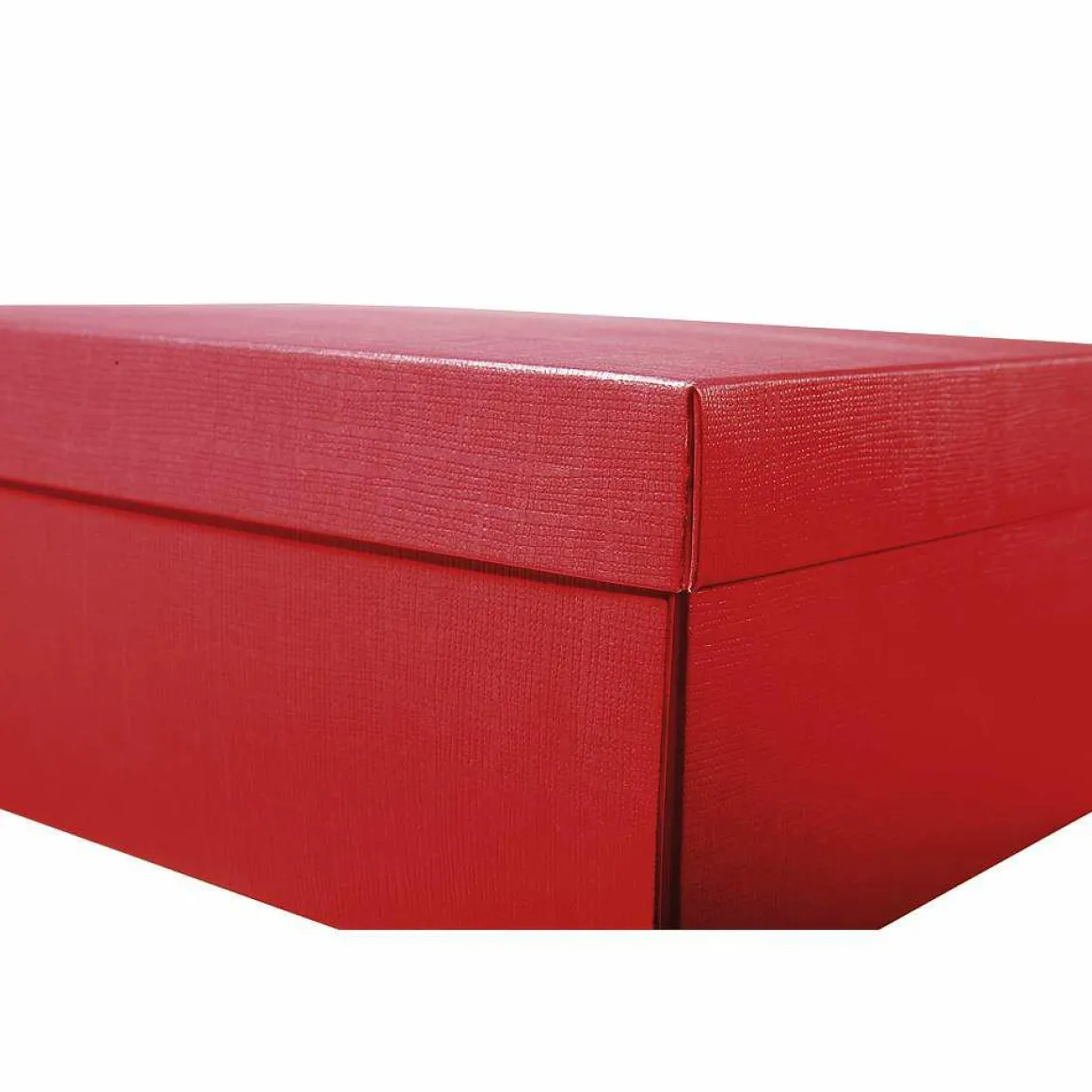 Cajas De Regalo 38 X 26 X 10 Cm, Rojas 10 Unidades