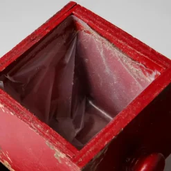 Cajón De Macetas 3 Piezas 9-15 Cm Rojo